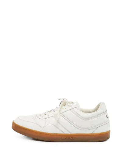 Pre-owned Celine Ct-01 Z Low-top Sneakers In White
