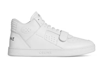 Pre-owned Celine Ct02 Mid (womens) Sneakers In Optic White