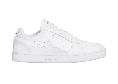 Pre-owned Celine Ct10 Trainer Low (womens) Sneakers In Optic White