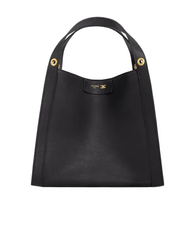 Celine Cube Small Handbag In Black