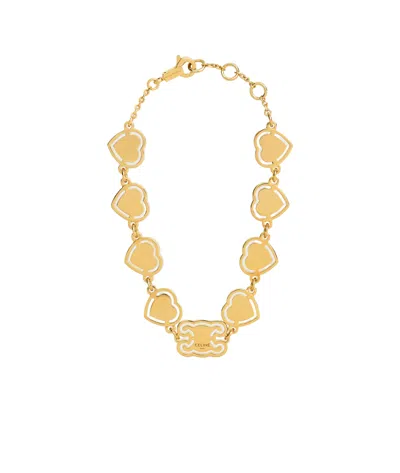 Celine Cœur  Bracelet In Brass With Gold Finish In Golden