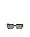Celine D-frame Logo Sunglasses In Gray