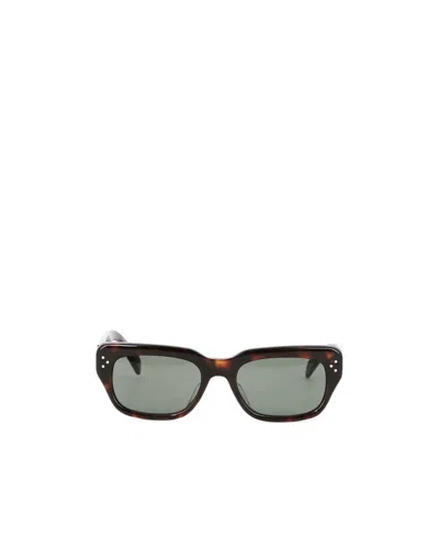 Celine D-frame Logo Sunglasses In Gray