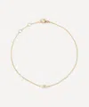 Celine Daoust 14ct Gold Diamond Eye Bracelet