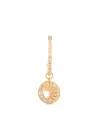 Celine Daoust 14kt Yellow Gold Little Sun & Moon Diamond Earring In Gold
