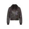 Celine Aviator Bomber Jacket Women In Brown