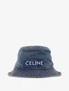 Celine Denim Cloche In Blue