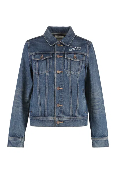 Celine Denim Jacket In Blue