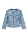 Celine Women Denim Jacket In Blue