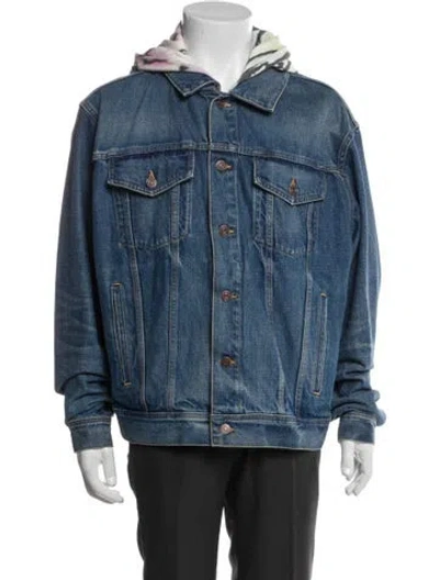 Pre-owned Celine Denim Jacket In Blue