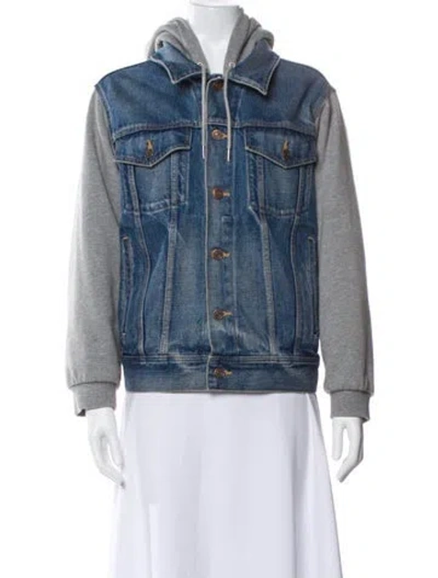 Pre-owned Celine Denim Jacket In Blue