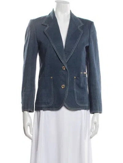 Pre-owned Celine Denim Jacket In Blue