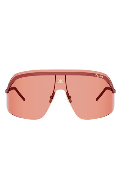 Celine Dfil 0mm Mask Shield Sunglasses In Gray
