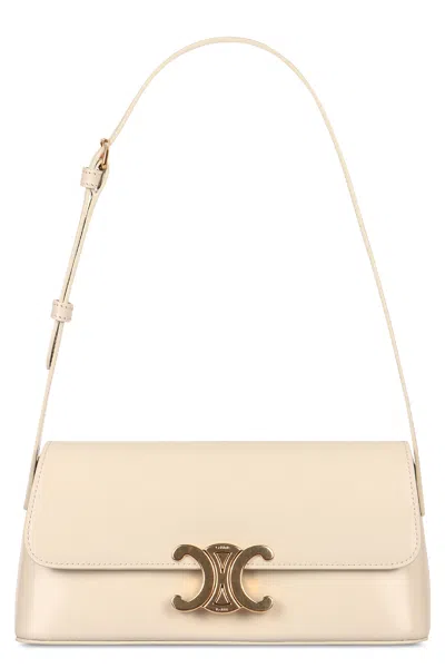 Celine Diane Leather Shoulder Bag