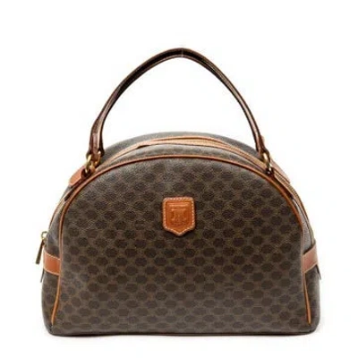 Pre-owned Celine Dome Top Handle In Brown