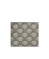 Celine Double-fold Wallet In Nude