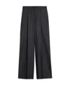 Celine Double-pleated Casual Pants In Black