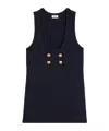 Celine Double-sided Wool Girdle Mini Dress In Black