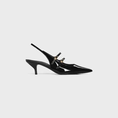 CELINE CELINE DOUBLE STRAPS MARYJANE SLING