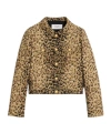 Celine Double Wool Jacket In Brown