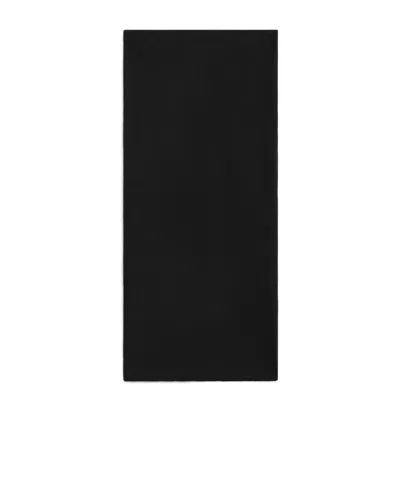 Celine Double-sided Cashmere Scarf In Black