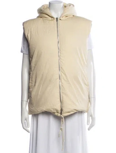 Pre-owned Celine Down Coat In Neutral