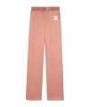 Celine Drawstring Sweatpants In Pink