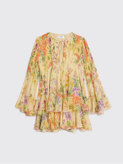 Celine Dress Woman  In Yellow