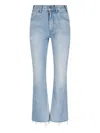 Celine Dylan Bootcut Jeans In Blue