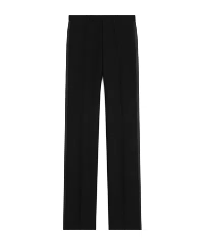 Celine Dylan Wool-blend Dress Pants In Black