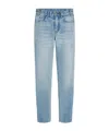 Celine Eclipse Washed Jeans In Blue