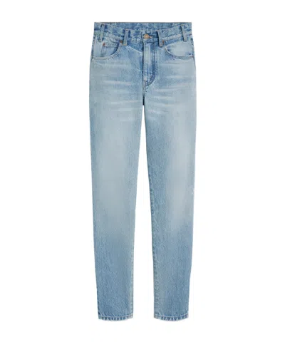 Celine Eclipse Washed Jeans In 08ue