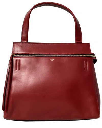 Celine Edge Medium Leather Shoulder Bag