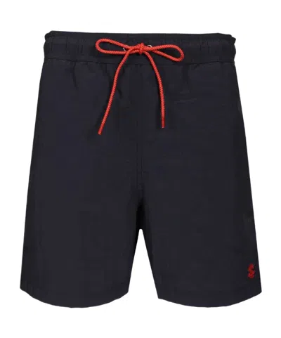 Celine Elastic Waist Shorts In Black