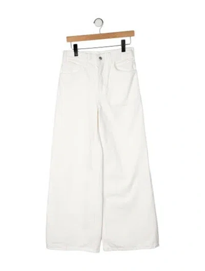 Pre-owned Celine Elephant Wide Leg Jeans In Multi