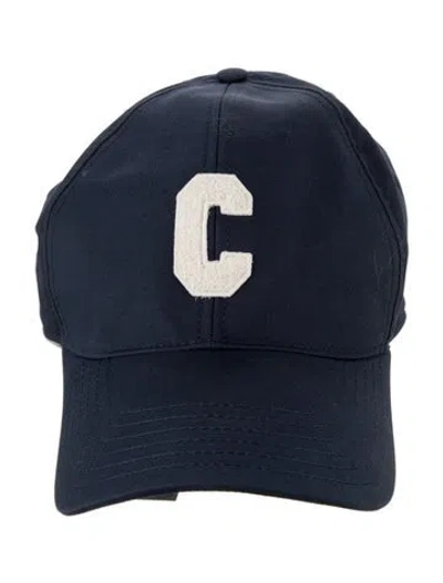 Pre-owned Celine Embroidered Baseball Cap In Blue