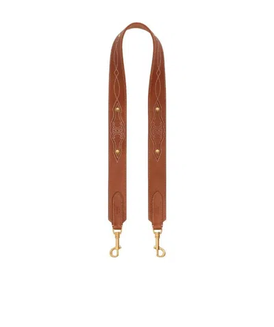 CELINE THIN STRAP IN EMBROIDERED CALFSKIN