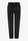 Celine Skinny Low Rise Jeans Men In Black