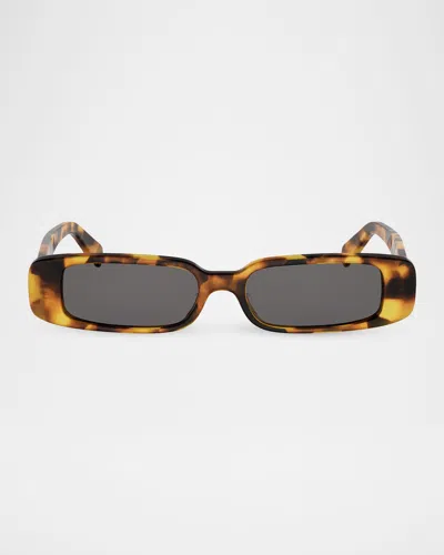 CELINE ETE CELINE 3 DOTS 53MM RECTANGULAR SUNGLASSES