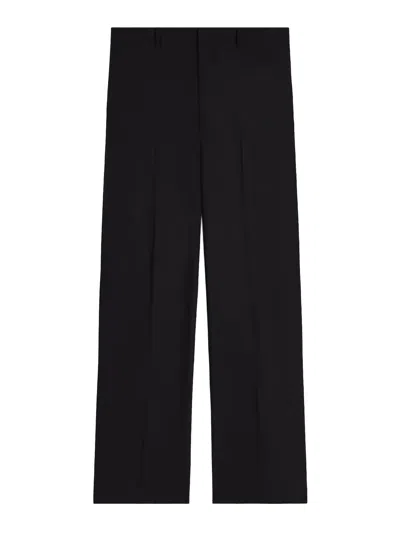 Celine Men Ethan Trousers In Mohair Wool In Black