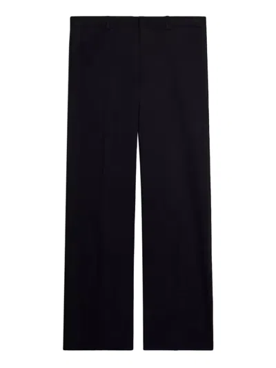 Celine Ethan Wool Gabardine Pants In Black