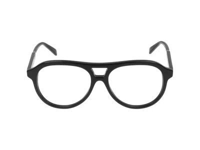 Celine Eyeglasses  Cl50168i 001 54/15/140 In Metallic