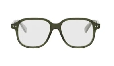 Celine Eyewear Cl50171i Square Acetate Eyeglasses In Green