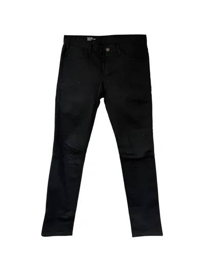 Pre-owned Celine Fitted Jeans In Black
