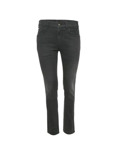 Pre-owned Celine Five-pockets Skinny Jeans In Gray