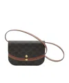 Celine Women Wallet On Chain Crossbody Bag In Brown
