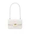 Celine Flap Tote Bag In White