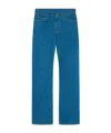 Celine Flared Jeans In Cotton Denim In Blue