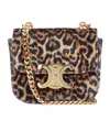 Celine Flip Shoulder Bag In Black