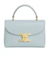 Celine Flip Shoulder Bag In Blue